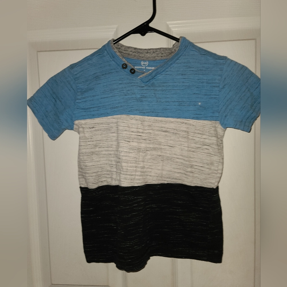Copper denim boys shirt